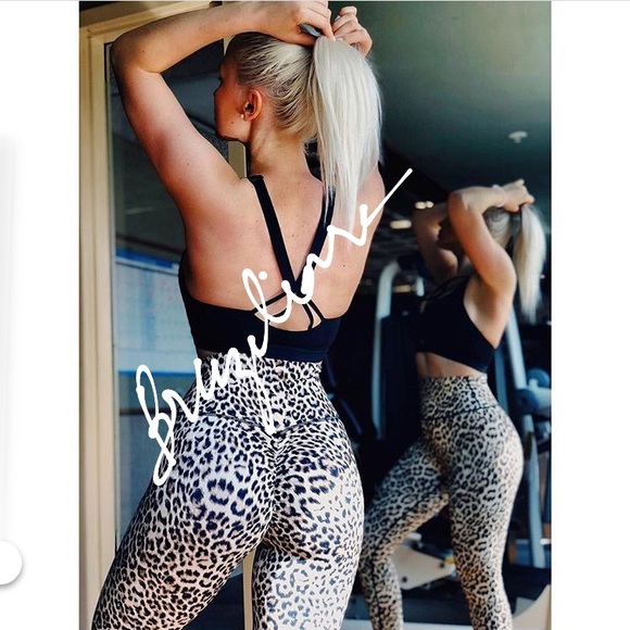 🇧🇷Brazilian Booty Luxury Leggings Cheetah - Picture 7 of 9
